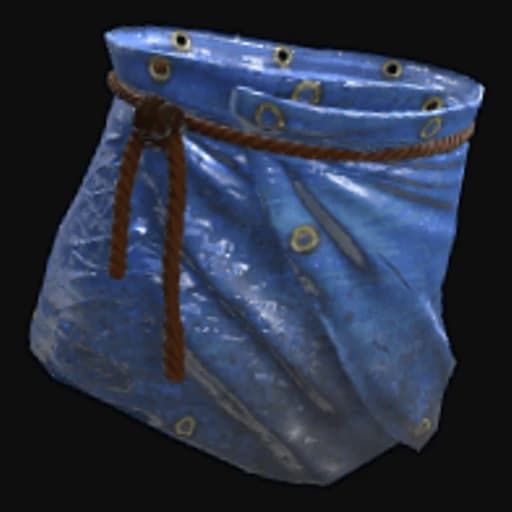 Blue Tarp Skirt