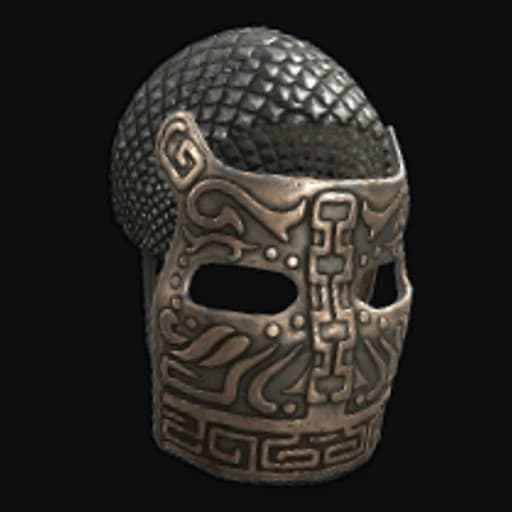 Bronze War Mask