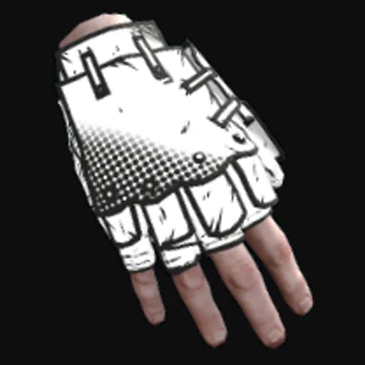 Comics Roadsign Gloves