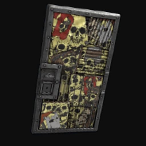 Dead Souls Metal Door