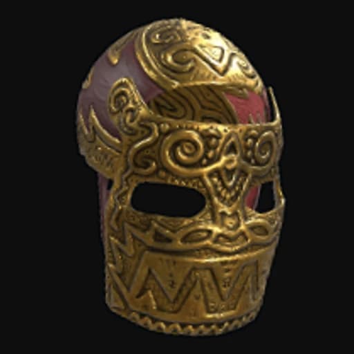 Legendary Gold Facemask