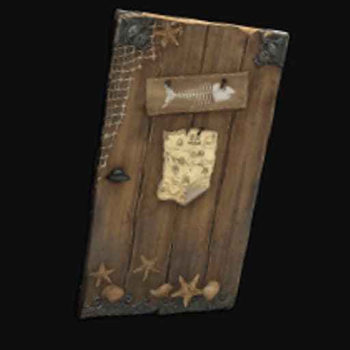 Pirate Hut Door