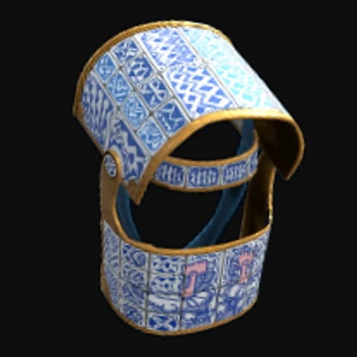 Porcelain Helmet