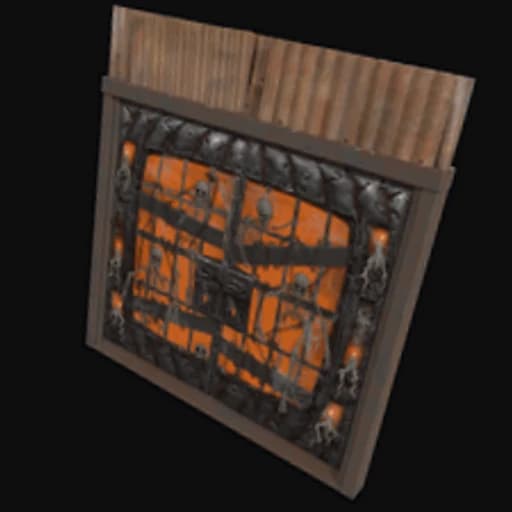 Pumpkin Jail Double Door