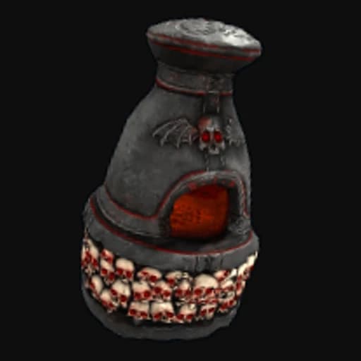 Skull Mausoleum Furnace