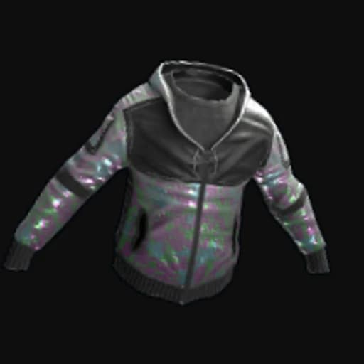 White Holographic Hoodie