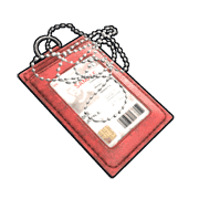 Red ID Tag