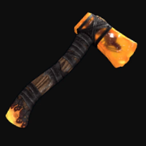 Ancient Amber Hatchet