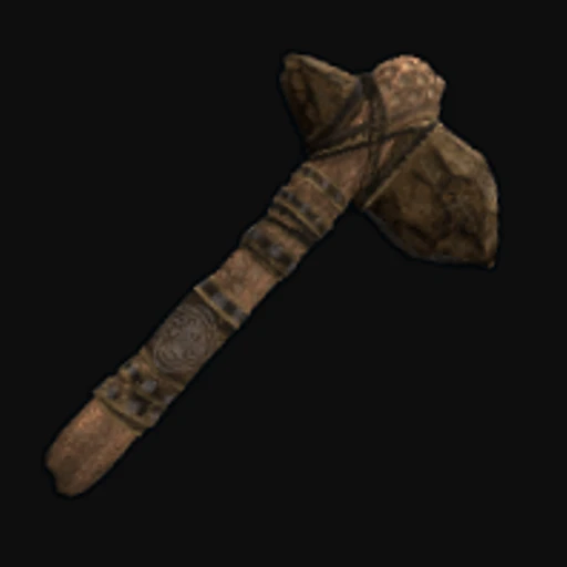 Ancient Gods Stone Hatchet