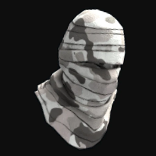 Arctic Protection Burlap Headwrap