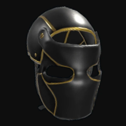 Black Gold Facemask