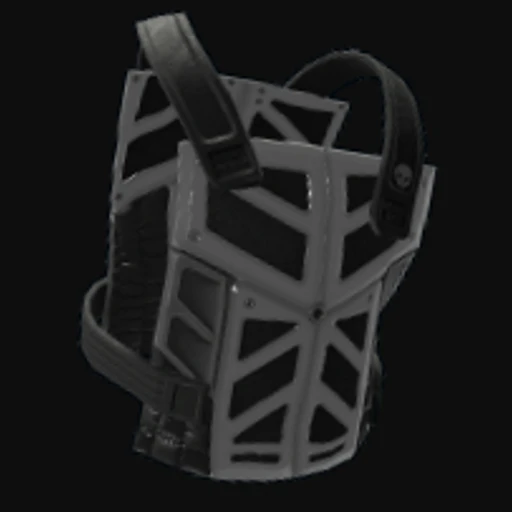 Black OPS Metal Chest Plate