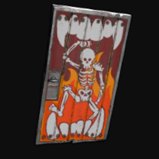 Brothers of Fire Wooden Door