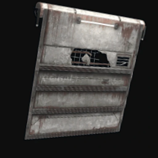 Brutalist Garage Door