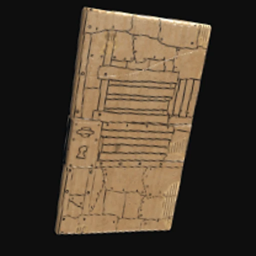 Cardboard Sheet Metal Door