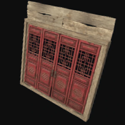 Chinese Panel Wooden Doors