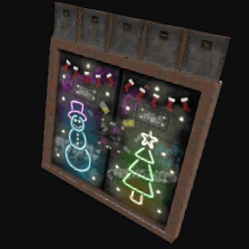 Christmas Bunker Double Door