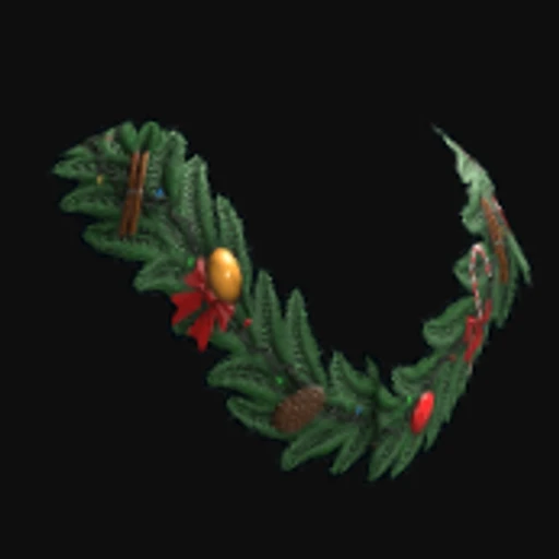 Christmas Wreath Poncho