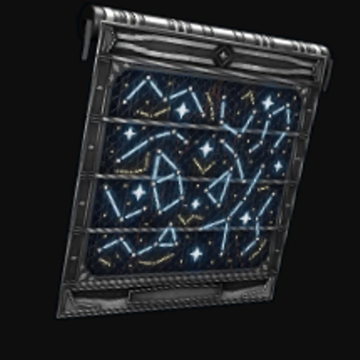 Constellations Garage Door