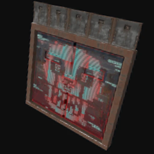 Corrupted Armored Double Door