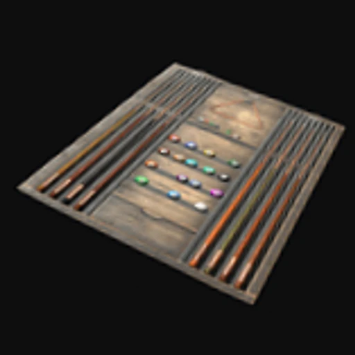 Cue Rack Rug