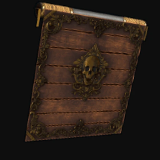 Cursed Pirate Garage Door