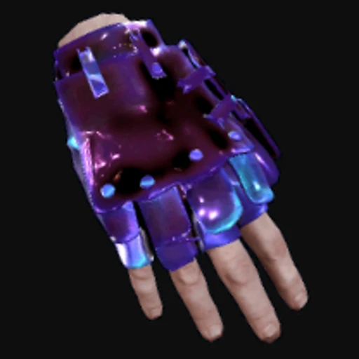 Deep Ruby Roadsign Gloves