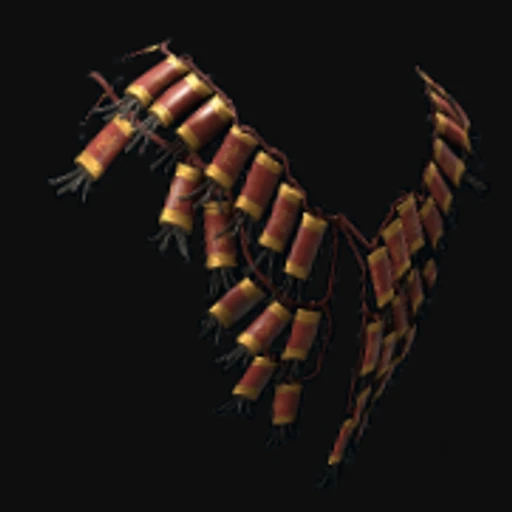 Firecracker Hide Poncho