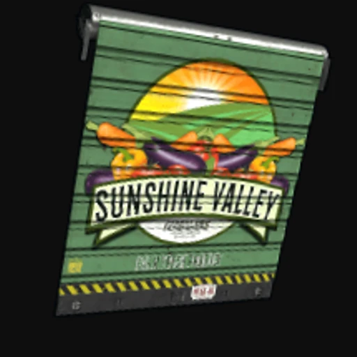 Fresh Produce Garage Door