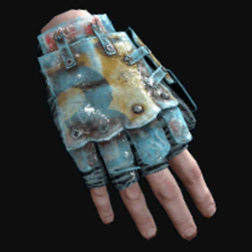 Frosty Roadsign Gloves