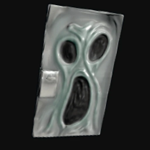 Ghostly Sheet Metal Door