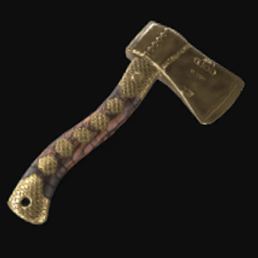 Gold Chains Hatchet