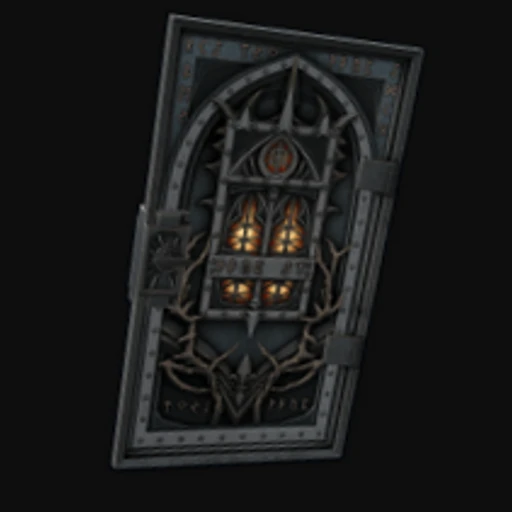 Gothic Veil Armored Door