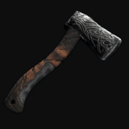 Gothic Warlord Hatchet