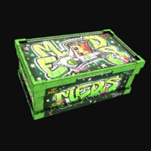 Graffiti Meds Storage