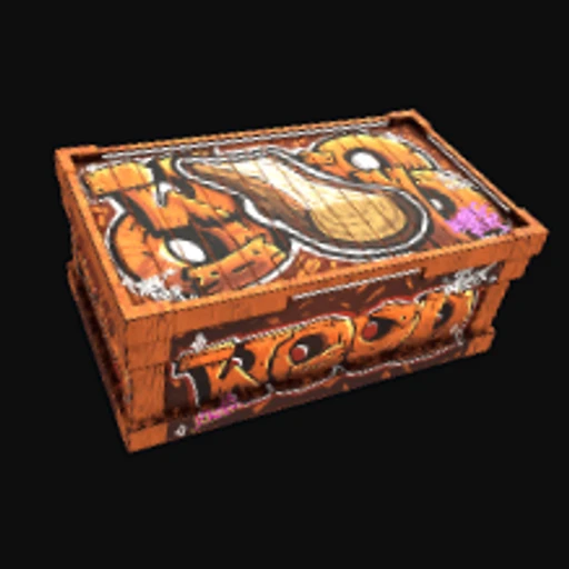 Graffiti Wood Storage