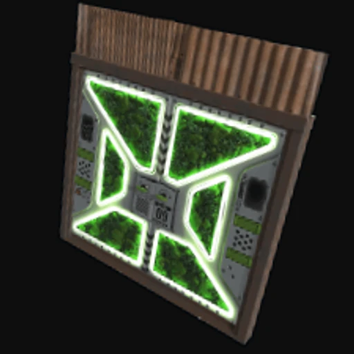 Greening Area Double Door