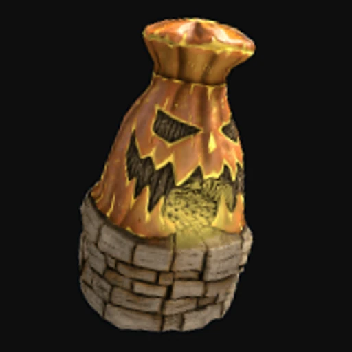 Jack-o'-lantern Furnace