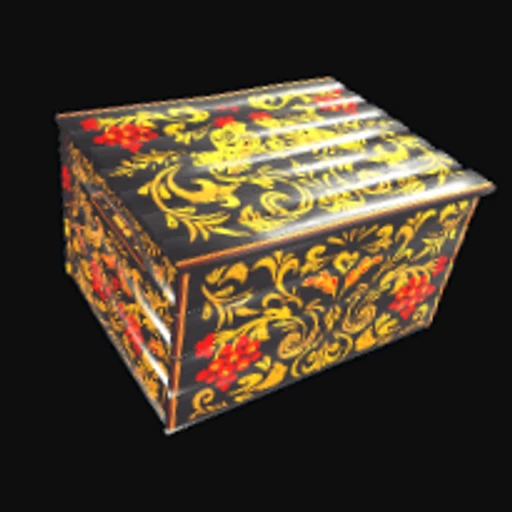 Khokhloma Small Box