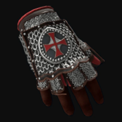Knights Templar Roadsign Gloves