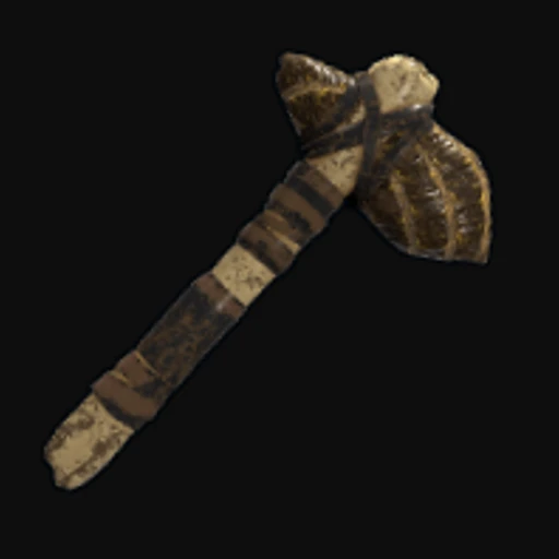 Large Fruit Pit Hatchet