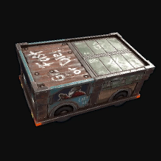 Large Stickered Toy Car