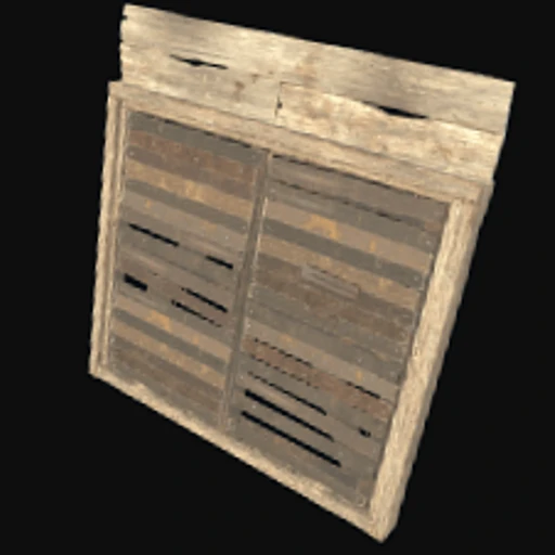 Legacy Wooden Double Door