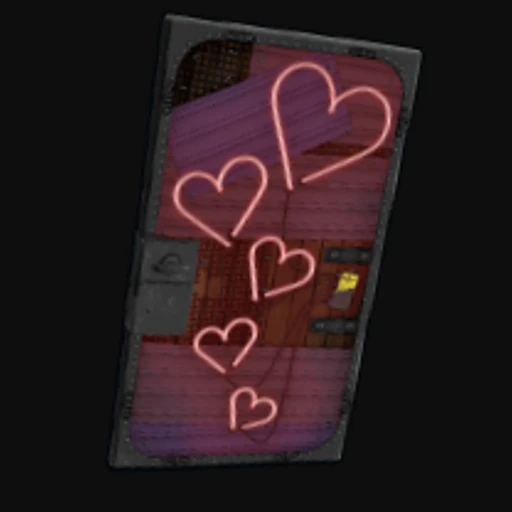 Lovers Sheet Metal Door