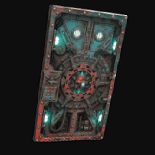 Mech Overlord Metal Door