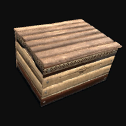 Medieval Small Wooden Box