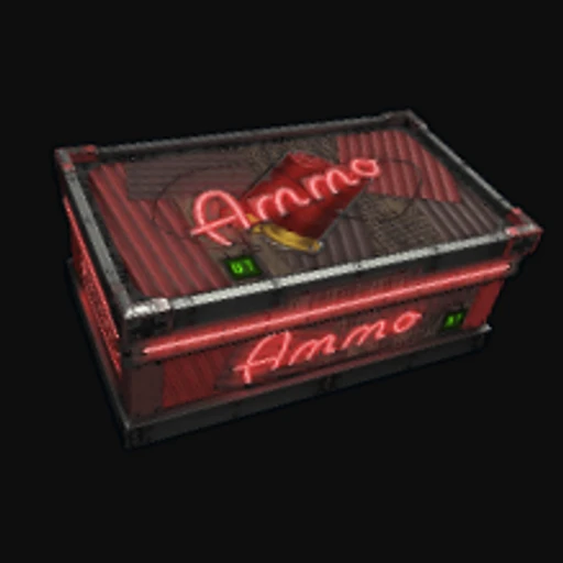 Neon Ammo Storage
