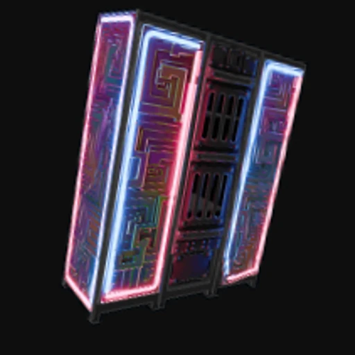 Neon Bismuth Locker