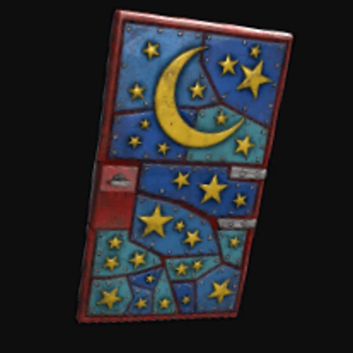 Night Sky Door