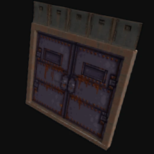 Pixel Armored Double Door